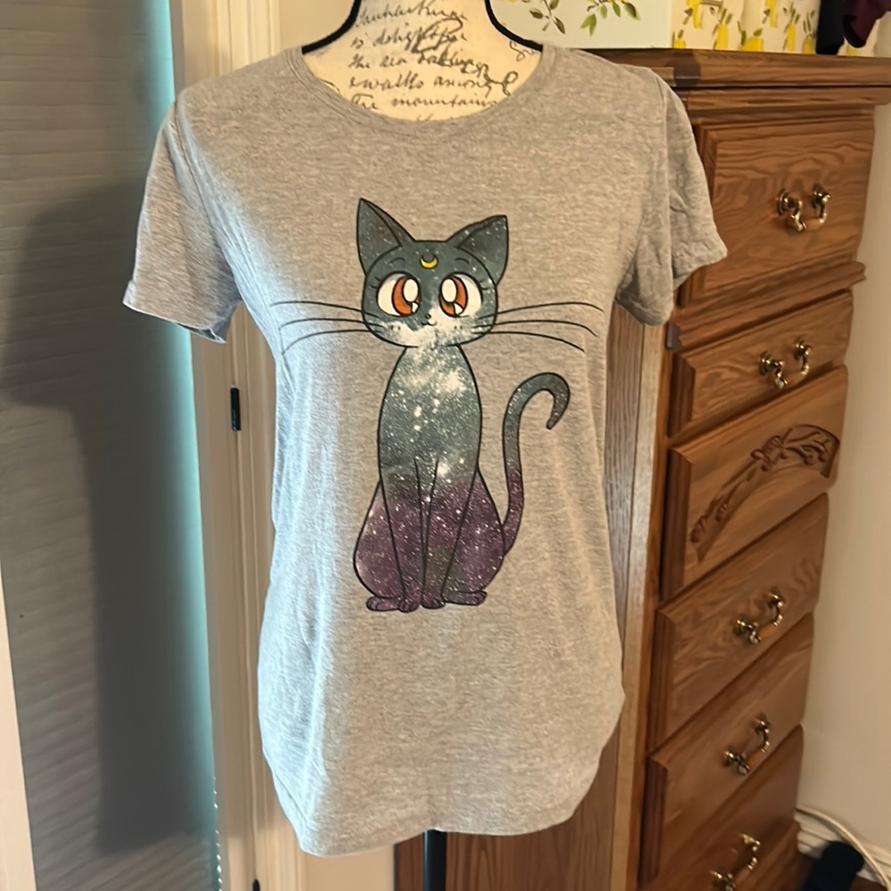Sailor Moon kitty t-shirt